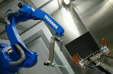 ainting robots Line for Plastic Parts